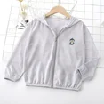 thumbnail image 3 of Ropa de protección solar ligera de seda helada para niños, cárdigan de malla transpirable para niños y niñas, ropa de abrigo para bebés, verano, 3 of 5
