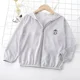 thumbnail image 3 of Ropa de protección solar ligera de seda helada para niños, cárdigan de malla transpirable para niños y niñas, ropa de abrigo para bebés, verano, 3 of 5
