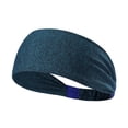 thumbnail image 1 of Qaailabf Nouveau Bandeau de Sport Grand Extensible Élastique pour Yoga Course Cheveux, 1 of 1