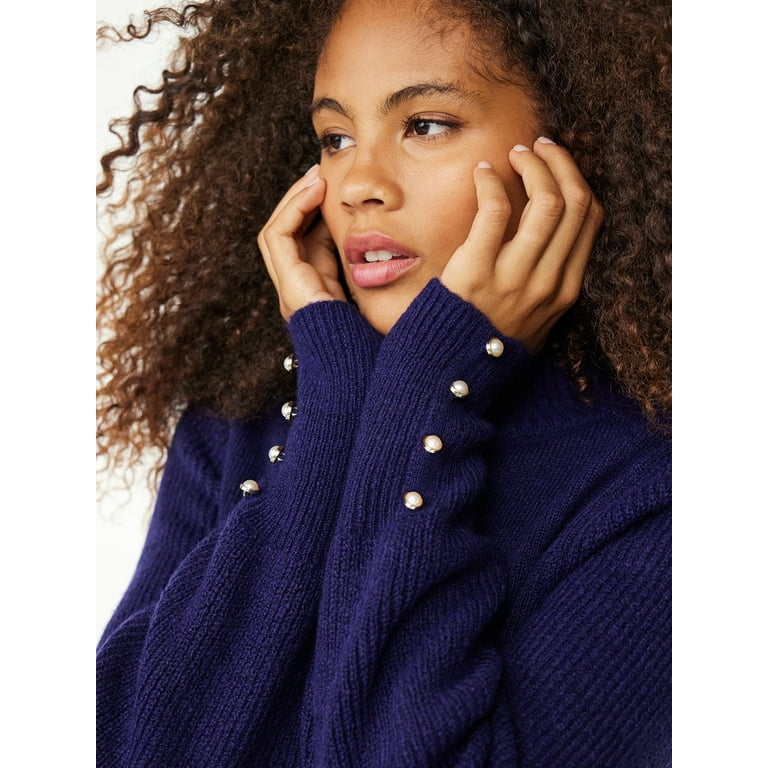 Button up hotsell turtleneck sweater