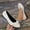 Beige, variant on Eltusu Women Loafer Flat Shoes, Party Round Toe Breathable No Slip Dress Shoes Wine Size 7.5