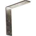 thumbnail image 1 of Ekena Millwork BKTM02X08X08HASS Support Hamilton 2 Po L x 8 Po P x 8 Po H - Acier Inoxydable, 1 of 4