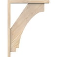 thumbnail image 2 of Ekena Millwork 3 1/2"W x 22"D x 30"H Imperial Block Smooth Bracket w/ Offset Brace, Douglas Fir, 2 of 25