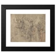 thumbnail image 2 of Peter Paul Rubens 24x20 Black Modern Framed Museum Art Print Titled - Part of the Crowd at the Ecce Homo, 2 of 5