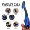 thumbnail image 4 of Tile Grout Cleaning Brush Remove Dirt Grime Cleaner Bristles for Small Surfaces, 4 of 7