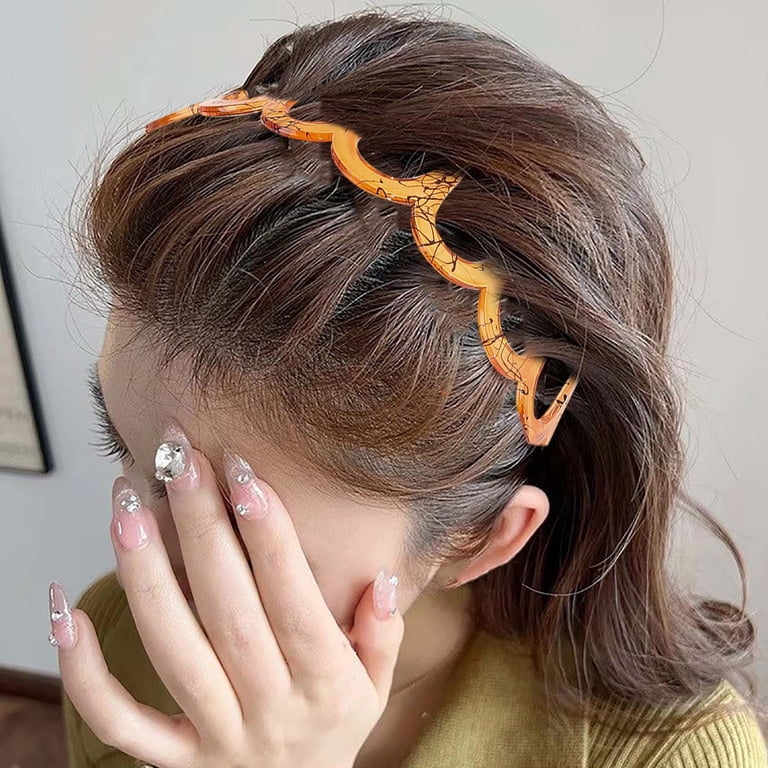 Korean Style Reversible U-Shape Hair Headband for Women Non-Slip Hair Accessory 1c41e451-6f4e-40bf-9443-  main image 2