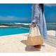 thumbnail image 2 of Large Beach bag for women - travel tote beach bag- women vacation beach bag hat holding beach bag - beach tote, 2 of 5
