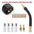 thumbnail image 3 of Lefu Electric Welder Mig Torch Parts Contact Tip Nozzle Torch Neck AK15, 3 of 4