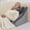 Gray, variant on 21” Extra-Wide Back Pillow with Adjustable Headrest – 2 in 1 Ergonomic Dual-Layer Wedge Backrest for Sitting or Reclining – Adults on Bed, Sofa & Floor, for Reading, TV & Gaming, Soft Cover