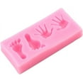 thumbnail image 6 of Silicone Fondant Molds Baby Foot Fondant Mold Baby Hand Silicone Molds For Cake, 6 of 6