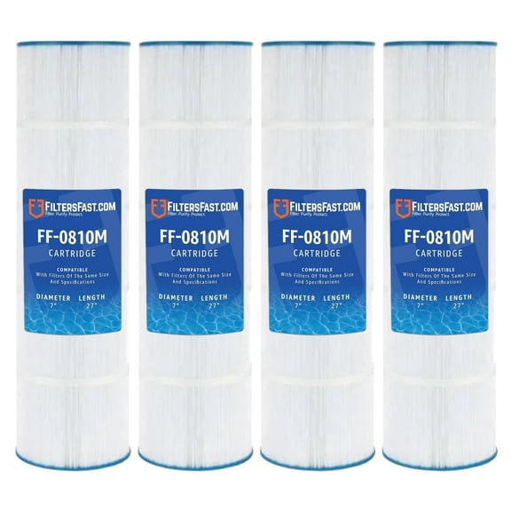 Filters Fast Compatible Replacement for Filbur FC-0810M Pool Filter, 4 Pack