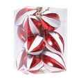 thumbnail image 3 of Fiudx Adornos Colgantes para Árbol de Navidad, de Plástico Irrompible, con Diseño Multicolor Brillante, Fáciles de Colgar para Exhibiciones Festivas, Decoración Navideña para El Hogar, Juego de 6 Pie, 3 of 7