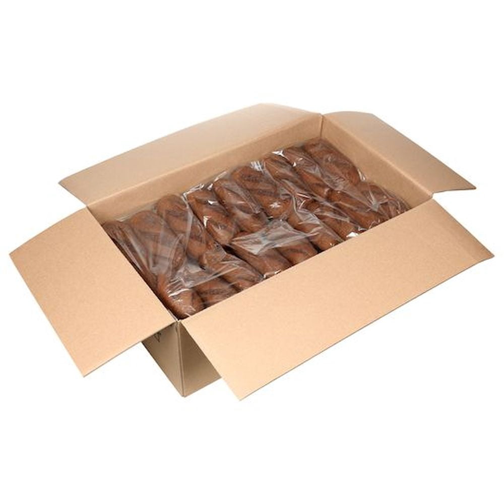 Flowers Foods European Bakers Hinged Sliced Dark Honey Wheat Sub, 7 inch - 12 per pack - 6 packs per case.