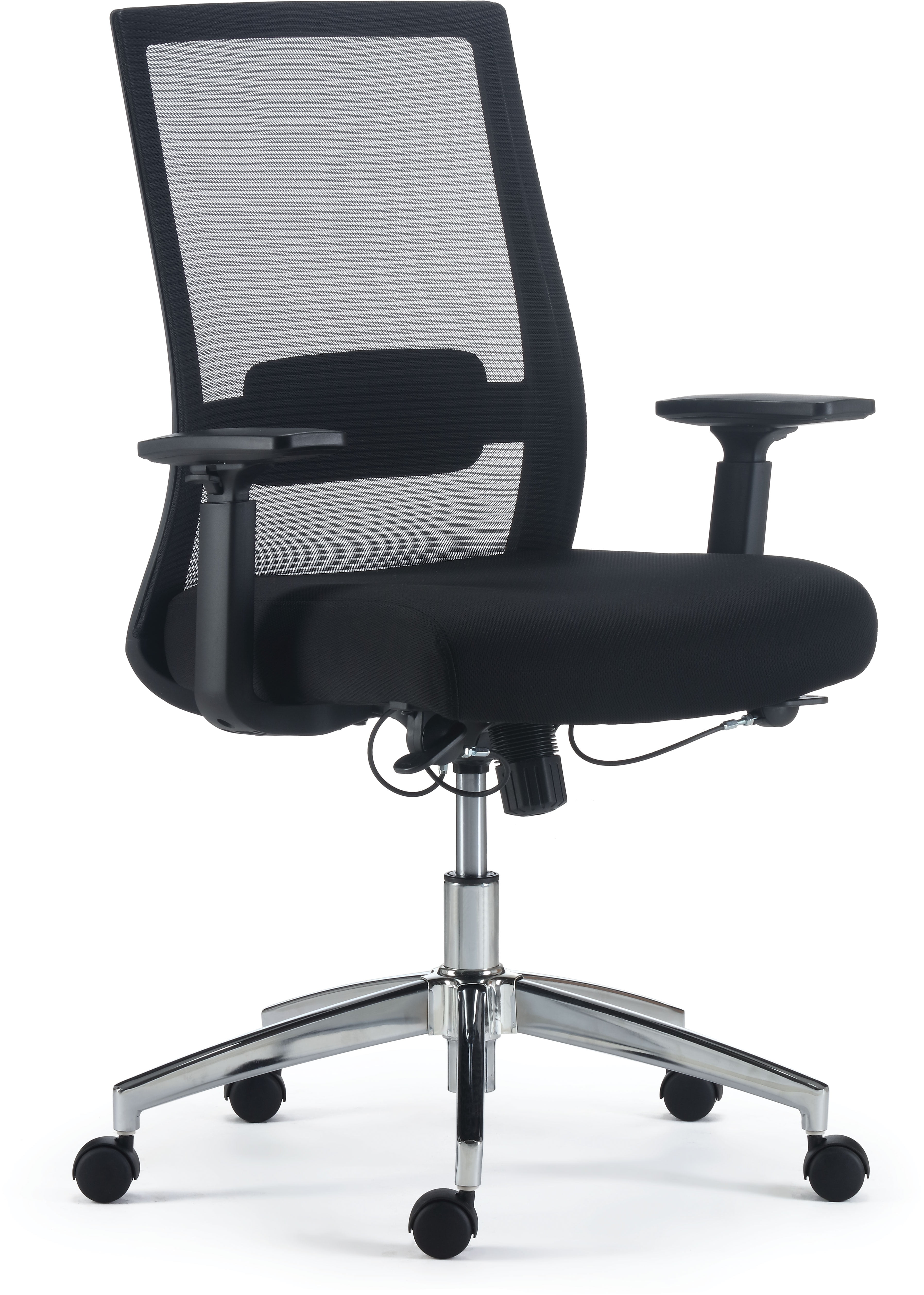 Staples Marrett Mesh and Fabric Task Chair Black (53249) - Walmart.com - Walmart.com