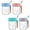 4 Packs, variant on 6 Pack Overnight Oats Containers with Lids And Spoons, 16oz Glass Mason Overnight Oats Jars, Large Capacity Airtight Jars for Milk, Cereal, Fruit