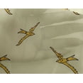 thumbnail image 4 of oneOone Georgette Viscose Fabric Bird Block Printed Fabric 1 Yard 42 Inch Wide, 4 of 4