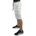 thumbnail image 3 of Vibes Men Printed Board Shorts 13" Inseam Ecru Charcoal Large, 3 of 4