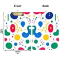 thumbnail image 5 of FORMRS Acrylic Clipboard with Low Profile Clip Standard A4 Letter Size, 12.5" x 9", Colorful Round, 5 of 8