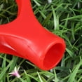 thumbnail image 5 of OUNONA 3PCS Spade Handle Replacement Plastic Red Ergonomic Design for Construction, 5 of 5