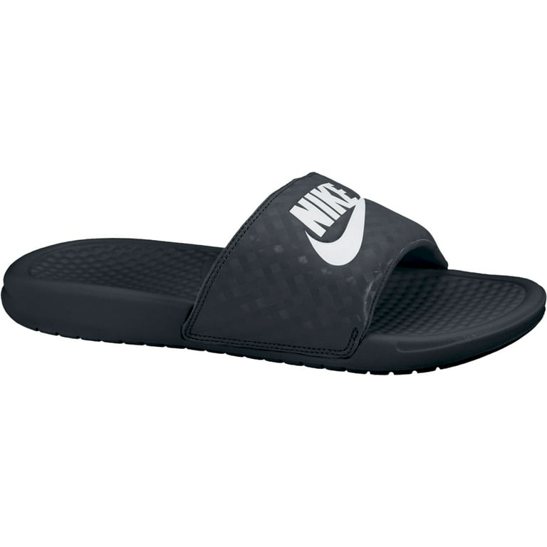 Nike Jdi 343881-011 Black & White Slide Slippers Shoes AE120 (9) - Walmart.com