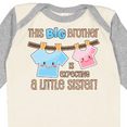 thumbnail image 4 of Inktastic This Big Brother is Expecting a Little Sister Boys Long Sleeve Baby Bodysuit, 4 of 5