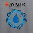 thumbnail image 3 of CafePress - Magic Blue Mana Symbol Sweatshirt - Zip Hoodie, Classic Hooded Sweatshirt with Metal Zipper, 3 of 4