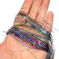 thumbnail image 4 of Mechones De Pelo, Mano De Obra Fina, Portátil, Fácil De Operar, Kit De Oropel De Pelo De Hadas, Ganchillo Con Herramientas Para Decoraciones Navideñas, 4 of 7