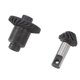 thumbnail image 5 of 202424T/12T Juego De Engranajes Helicoidales De Acero Resistente De Baja Vibración De Alta Resistencia 1/18 Para Ejes Traseros Delanteros Traxxas TRX4M, 5 of 5
