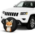 thumbnail image 2 of KAKALAD Cute Little Fox 01 Spare Tire Cover Universal Car Vehicle Tools For Rv SUV Truck Camper Travel Trailer Accessories Buckle 17” Inch, 2 of 6