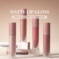 thumbnail image 6 of Lenkho Nude Matte Liquid Lip Gloss, Long-Lasting Transfer-Proof Lip Gloss, High Pigment Velvet Lip Stain, Hydrating & Smudge-Proof Lip Makeup for Daily Wear, Parties & Travel, 6 of 9