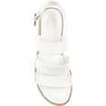 thumbnail image 2 of Journee Collection Womens Robyn Faux Leather Slingback Espadrilles, 2 of 3