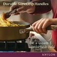 thumbnail image 4 of Anolon Advanced 12 Inch Hard Anodized Nonstick Deep Frying Pan with Lid, Bronze, 4 of 9