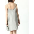 thumbnail image 2 of ShengRui Women's Nightgown Cami Cotton Sleepwear Plus Size Sleeveless Loungewear, 2 of 9