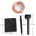 thumbnail image 3 of Solar Power Copper Wire Decorative String Lights Holiday Christmas Light Total Length 21.9 Meters with Eight Functions, 3 of 10