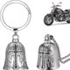 thumbnail image 1 of 2pcs Motorcycle Guardian Bell, Angel Guardian Riding Bell With Chain, Stainless Steel Motorcycle Bells Luck Riding Bell, Motorcycle Accessories Gifts(, 1 of 5