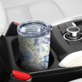 thumbnail image 5 of 20 Oz Pioneer Flower Coffee Tumbler Double Wall Insulated Stainless Steel Water Bottle | Metal Reusable Thermoses Flask with Cup Cap | Leak & Sweat Proof with Anti-Dust Lid, 5 of 7