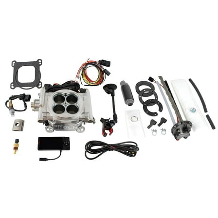 FiTech 36201 Go EFI 4 600 HP System with In-Tank Fuel Pump, Shiny