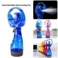 thumbnail image 6 of Office Desk Air Misting Portable Humidifier Cooling Hand Held Spray Fan Water Spray Fan Battery Power WHITE, 6 of 8