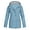 Light blue, variant on Women's Waterproof Sun Protection Jacket, Outdoor Sports Trekking Raincoat , Waterproof Sun-Proof Shell, Outdoor Hiking Jacket, Uv Windbreaker Light Blue 3Xl