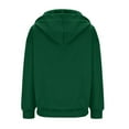 thumbnail image 7 of Womens Oversized Hoodies Hoodies for Women Casual Fall Tops Women's Plus Size Zip Up Hoodies Zipper V-Neck Pullover Tops Long Sleeve Hooded Blouse Sweatshirt, 7 of 7