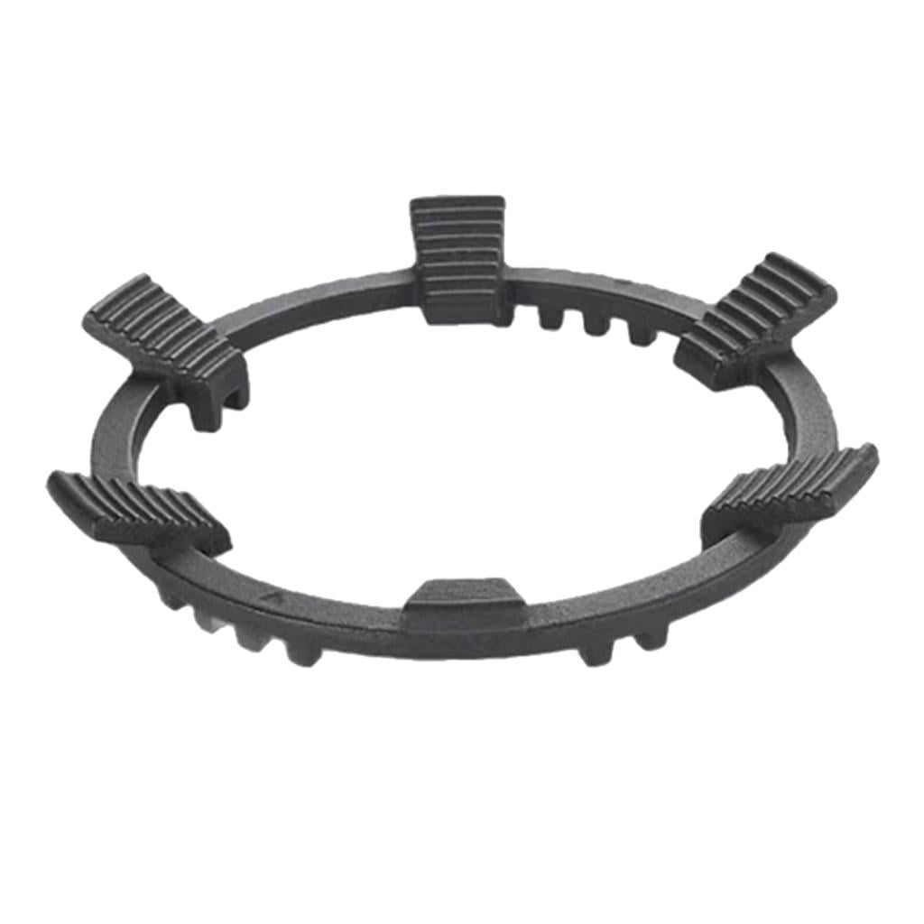 harayaa Cast Iron Wok Support Ring Pot Holder Heat Resistant Cooker Anti Slip Sturdy Wok