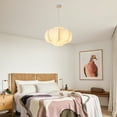 thumbnail image 3 of Parrot Uncle Modern 3-Light Pendant Chandelier, White, E26 Base, Dimmable, 3 of 13