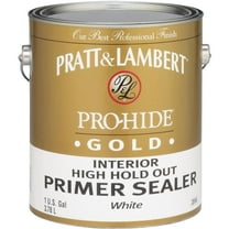 Pratt & Lambert Pro-Hide Gold Interior Primer Sealer - Interior Primer - 1 gal, White