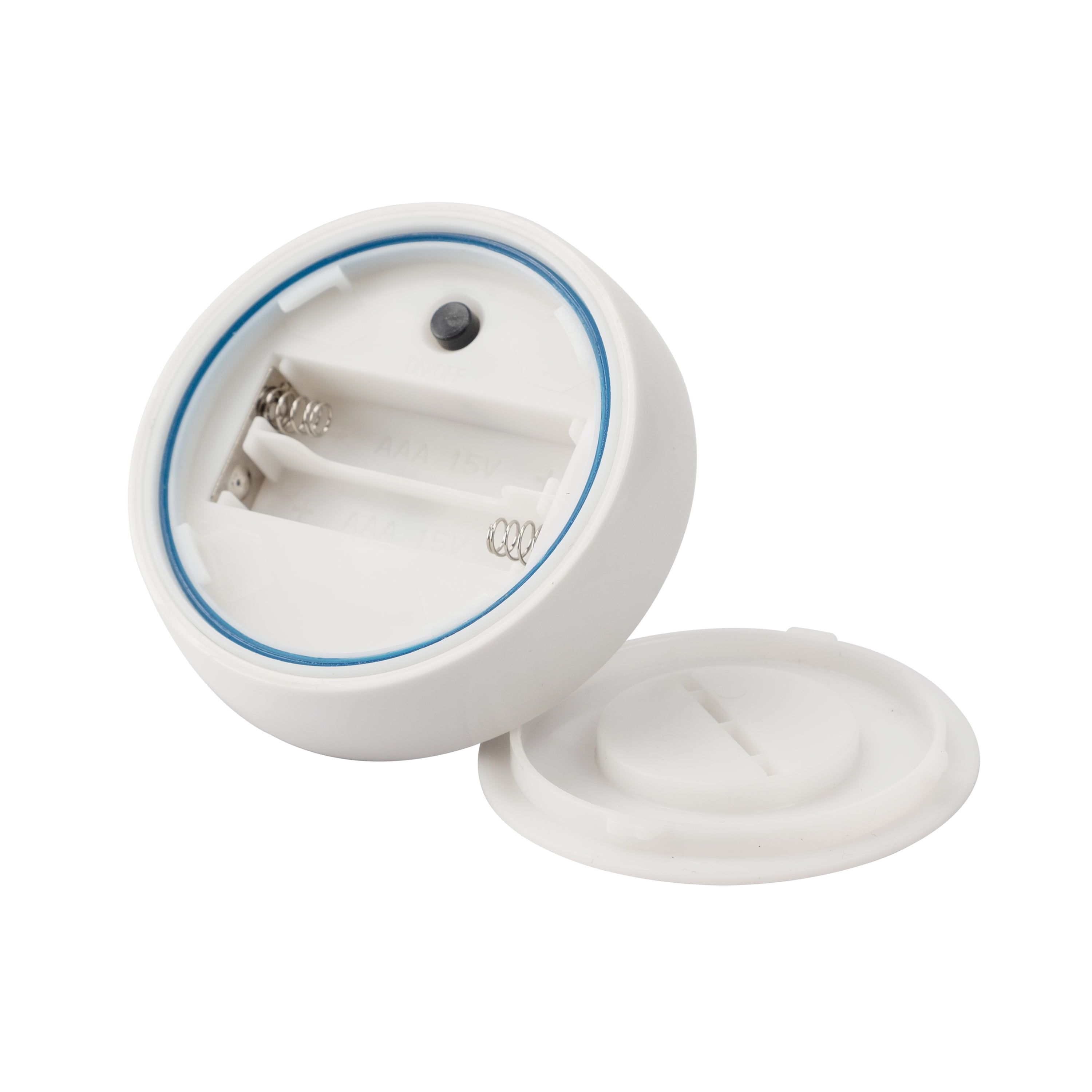 (2 pack) Mainstays Battery Operated 3 inch White Floating Faux Candle Light 3PK with Remote Control