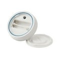 thumbnail image 4 of Mainstays Battery Operated 3 inch White Floating Faux Candle Light 3PK with Remote Control, 4 of 8
