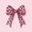 Pink 02, variant on Erosebridal Kawaii Bow Twin Quilt Set for Boys Girls, Cute Buffalo Plaid Twin Coverlet Set, 2pcs