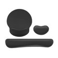 thumbnail image 1 of Reposamuñecas para teclado + alfombrilla para ratón + juego de soporte para reposamuñecas para ratón, espuma viscoelástica, para ordenador y oficinaTraje de tres piezas, 1 of 5