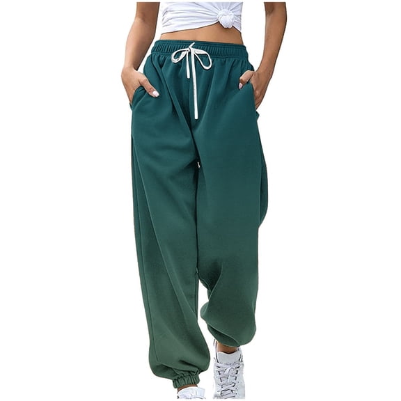 Mgmyaa Women's Jogger Sweatpants Loose Casual Drawstring Waist Joggers Pants for Sports Lounge Full Length Trousers 2025