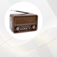 thumbnail image 5 of Radio Portátil FM AM SW Radios Vintage Multibanda Altavoz Inalámbrico Bluetooth Compatible con para Reproducción de MP3 USB/TF, 5 of 5