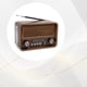 thumbnail image 5 of Radio Portátil FM AM SW Radios Vintage Multibanda Altavoz Inalámbrico Bluetooth Compatible con para Reproducción de MP3 USB/TF, 5 of 5
